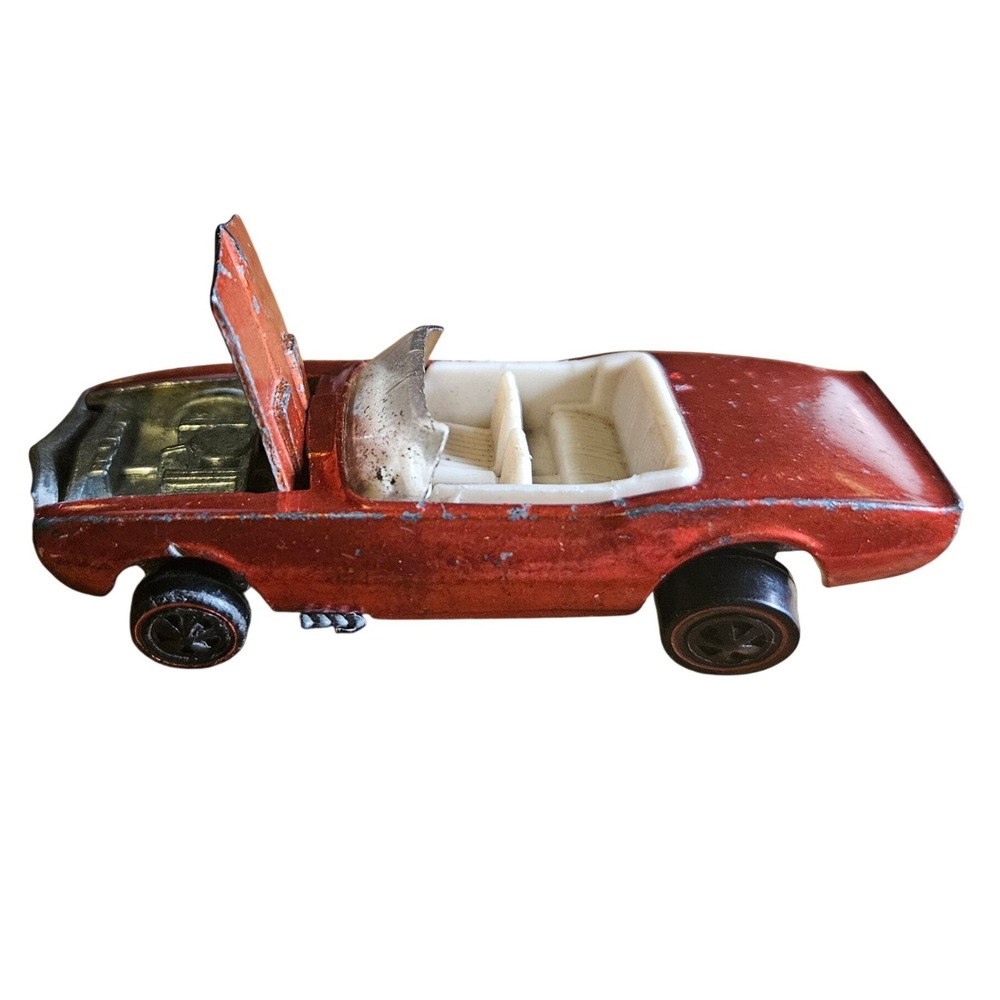 Hot Wheels Vintage Custom Firebird 1:64 Copper Redline 1968 USA Opening Hood *